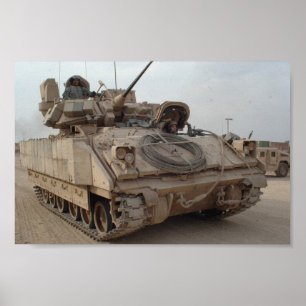Poster Bradley Fighting Vehicle