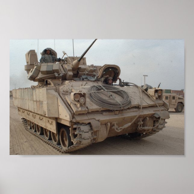 Poster Bradley Fighting Vehicle (Frente)