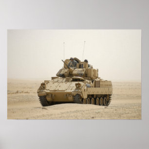Poster Bradley Fighting Vehicle