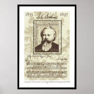 Poster Brahms