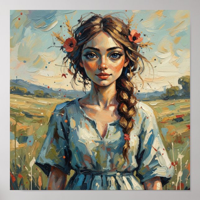 Poster Braided Grace (Frente)