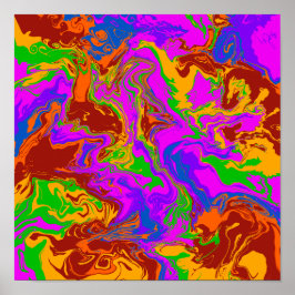 Poster Brain Porridge em Abstrato