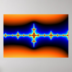 Pôster Brainwave - Fractal