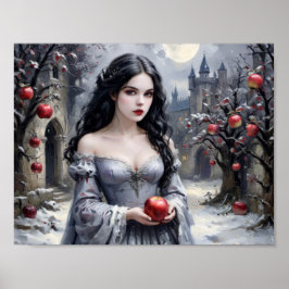Poster Branca de Neve e o conto da Maçã
