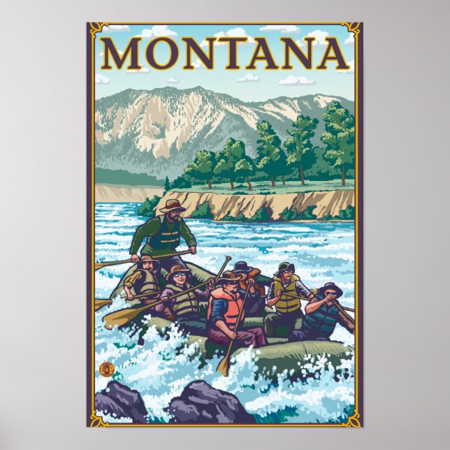 Pôster Branca de Rafa - Montana (Frente)