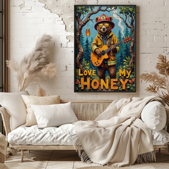 Poster Branch Rhythms: A Balada da Floresta do Urso (Criador carregado)