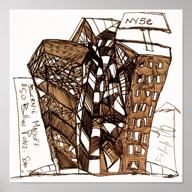 Pôster branco apagado (Frente)