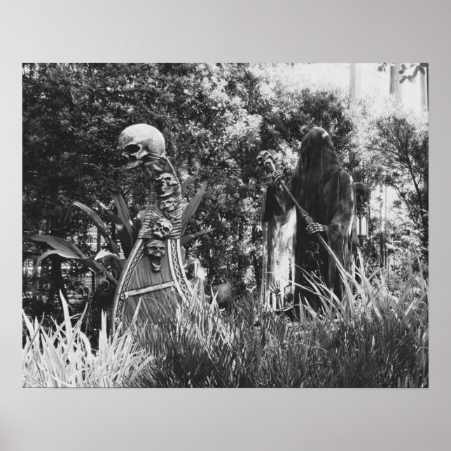 Poster Branco Charon Ferryman thru Styx (Frente)