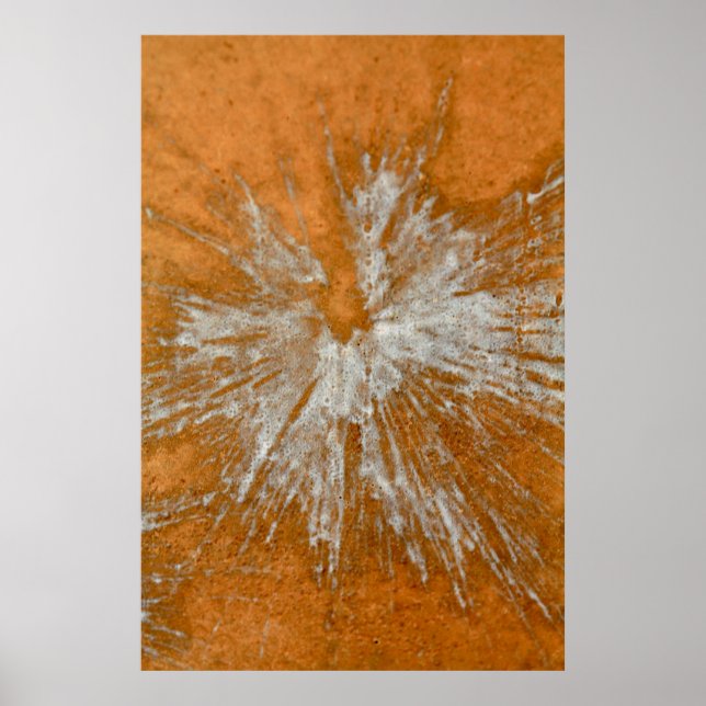 Pôster Branco sobre Paintball Dourado (Frente)