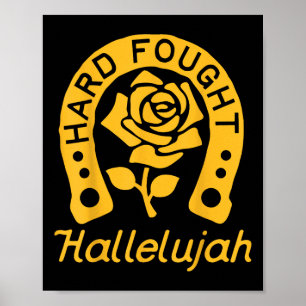 Poster Brandon Duro Lutou Aleluia Elogia Jesus Lago M