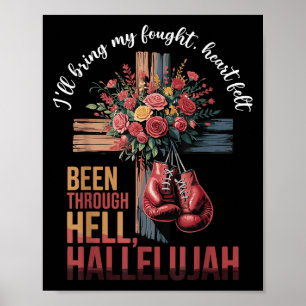 Poster Brandon Duro Lutou Aleluia Louva Jesus Cristo