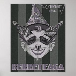 Poster Brandy Berreteaga 1920 