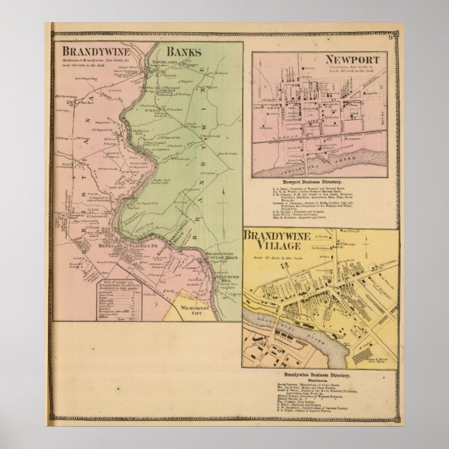 Pôster Brandywine Banks (Frente)
