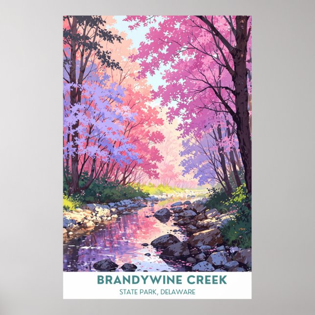 Poster Brandywine Creek State Park, Delaware (Frente)