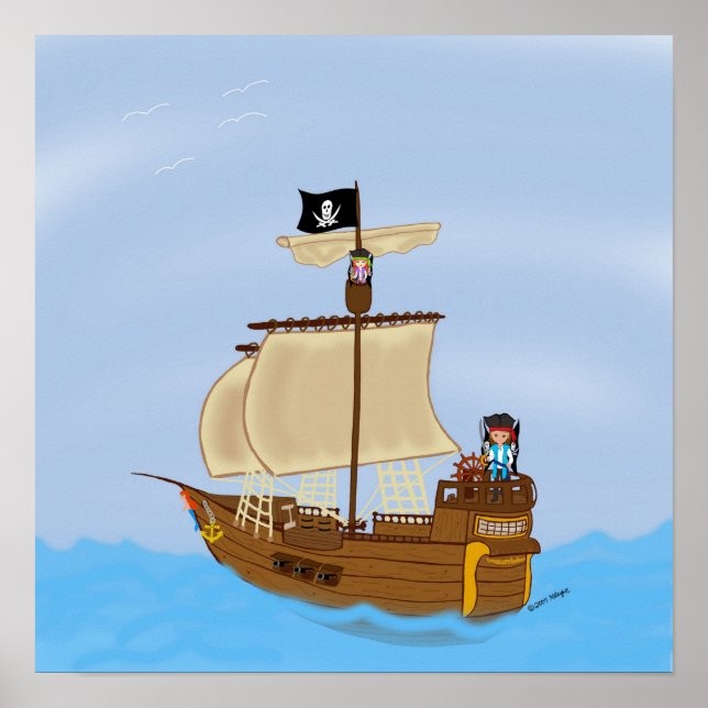 Poster Branqueamento de tesouros no interior (Frente)