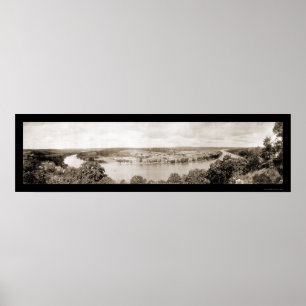 Poster Branson, MO Foto 1914