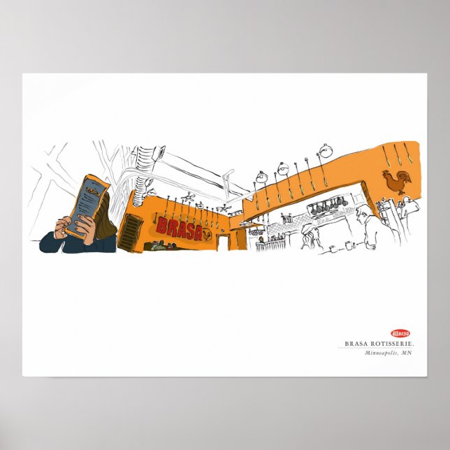 Pôster brasa (Frente)