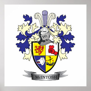 Pôster Brasão da crista da família de McIntosh