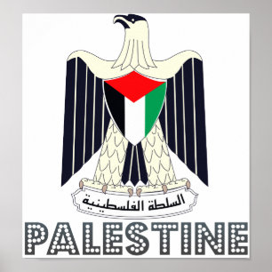 Pôster Brasão de Palestina