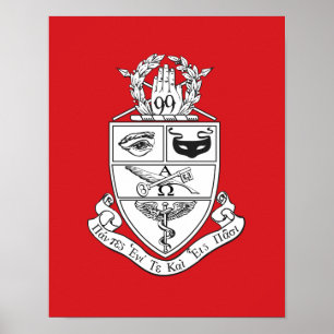 Poster Brasão Kappa Psi
