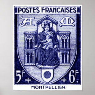 Poster Brasão, Montpellier France