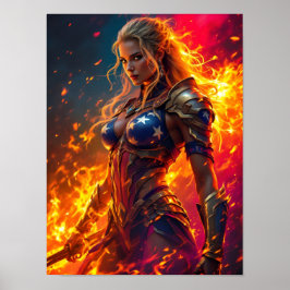 Poster Brasas de Liberdade