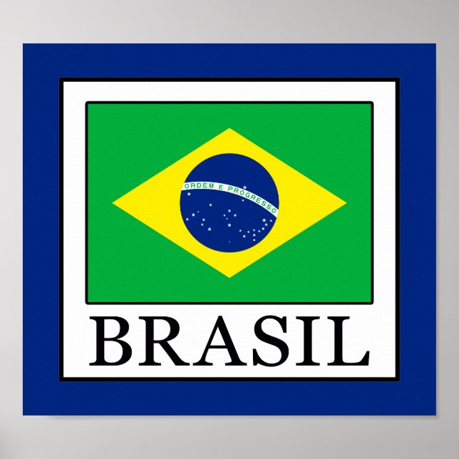 Pôster Brasil (Frente)