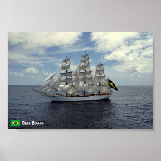 Poster Brasil: Grande Nave Cisne Branco Poster.