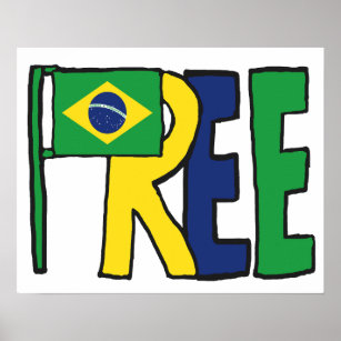 Poster Brasil livre