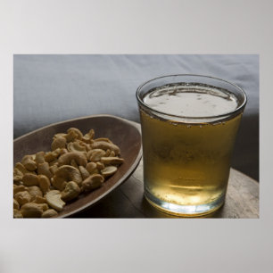 Pôster Brasil. Um Copo de Atualização da Energia Guaran