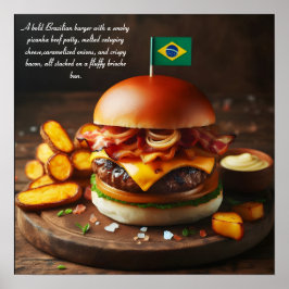 Poster Brasília Bites: Picanha Perfeição