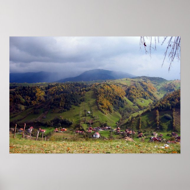 Poster Brasov Romênia (Frente)