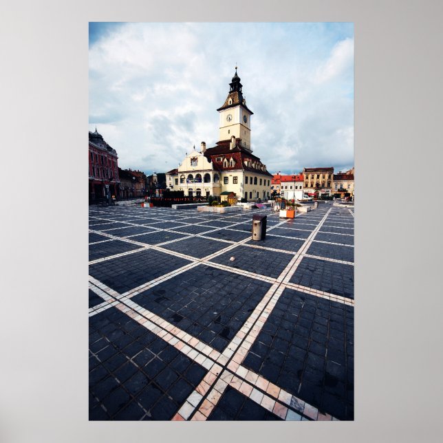 Pôster Brasov Romênia (Frente)