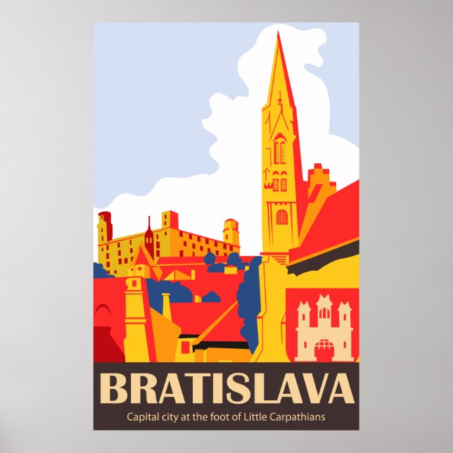 Poster Bratislava (Frente)