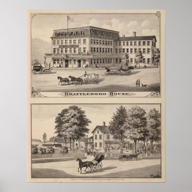 Pôster Brattleboro House (Frente)