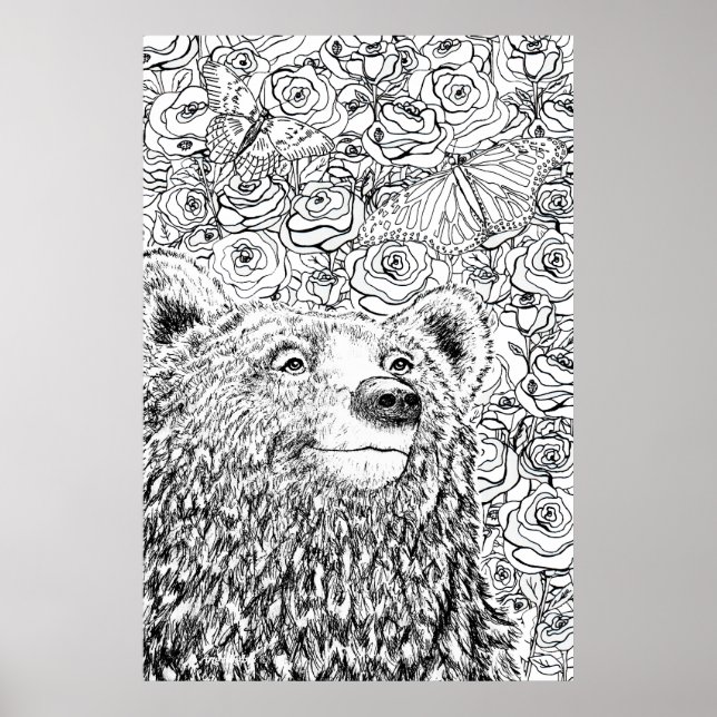 Poster Brave Bear (Frente)