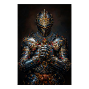 Pôster Brave Medieval Knight