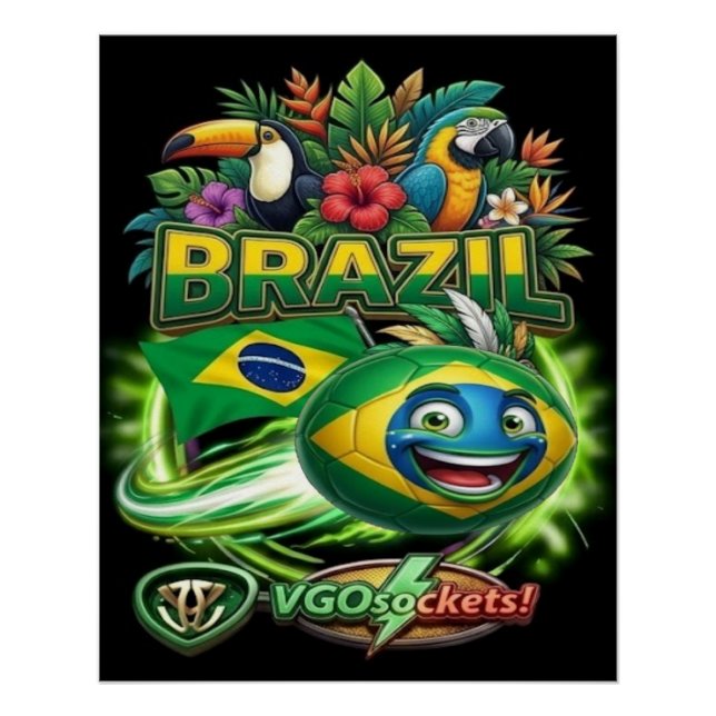 Pôster Brazil-GBall01 (Frente)