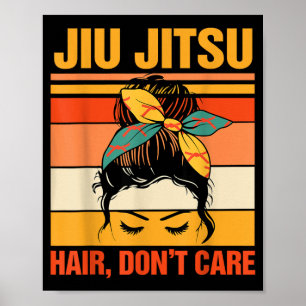 Poster Brazil Jiu Jitsu BJJ Jiu Jitsu Cabelo A Não Me Imp