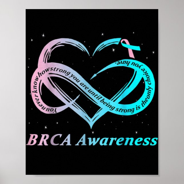 Poster Brca Warrior Im Fine Breast Cancer Awareness  (Frente)