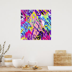 Poster Breaking Free: Abstrato Art