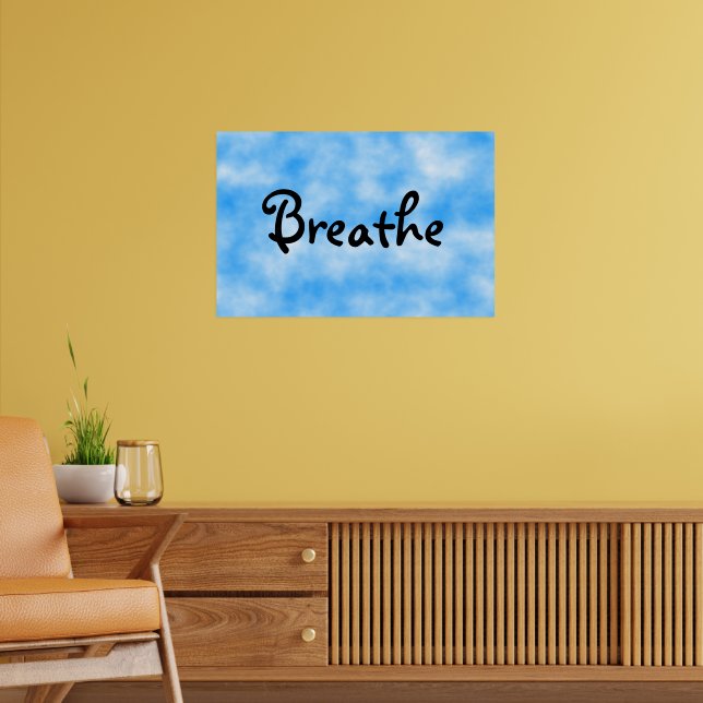 Poster Breathe (Sala de Estar 2)