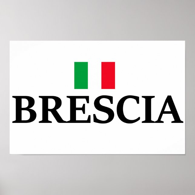 Poster Brescia Itália (Frente)