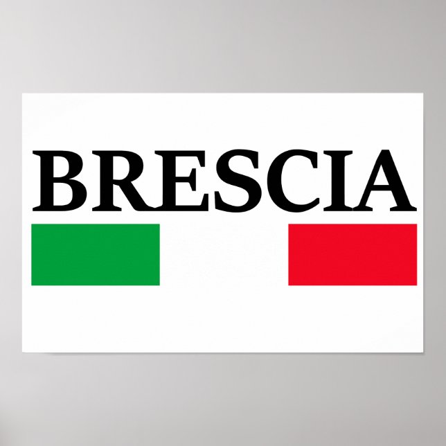 Poster Brescia Itália (Frente)
