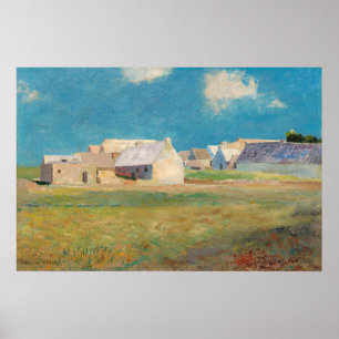 Poster Breton Village - Odilon Redon Fine Art