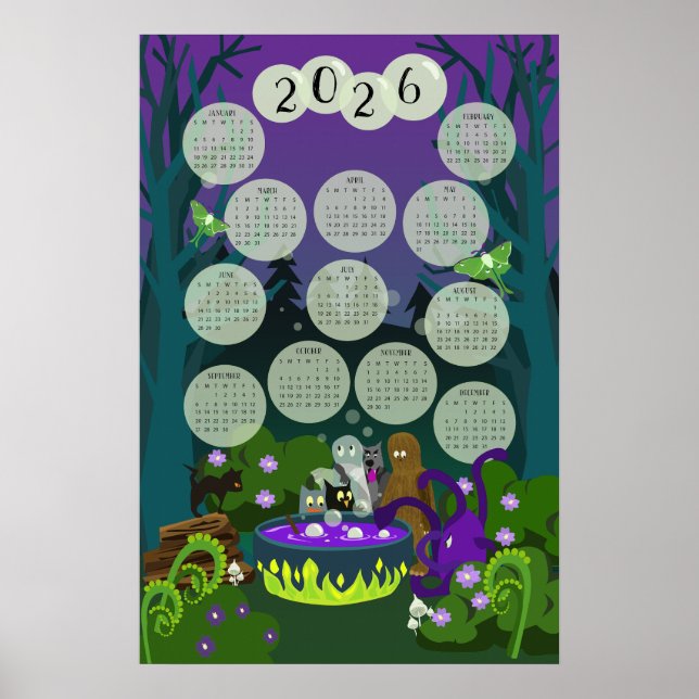 Poster Brewing Up the Magic for 2026 (Frente)