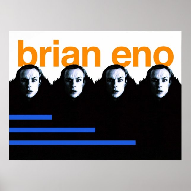 Poster Brian Eno (Frente)