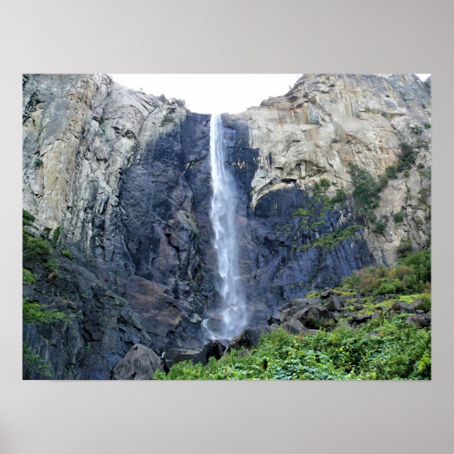 Poster Bridalveil Falls, Parque Nacional de Yosemite, CA (Frente)