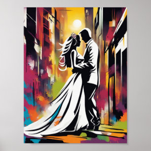 POSTER BRIDE E GROOM