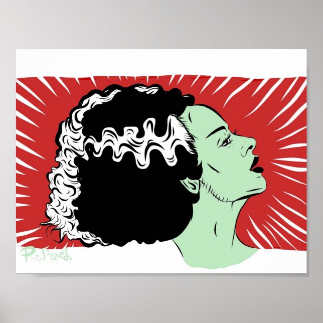 Poster Bride of Frankenstein (Frente)